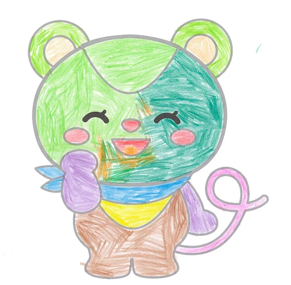 あらい みつき（6さい） の作品