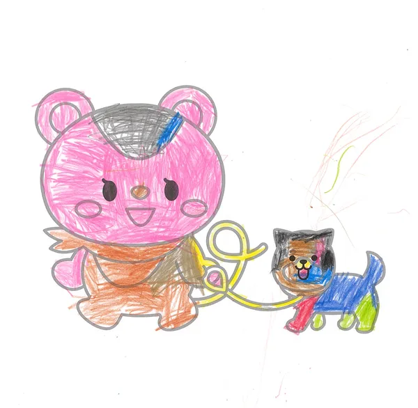はらだ れん（3さい） の作品