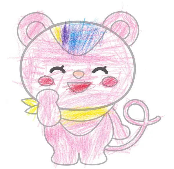 あきやま かお（4さい） の作品