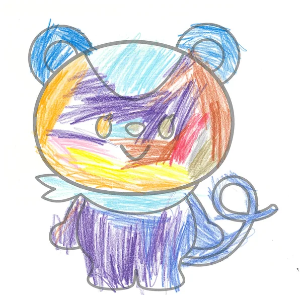 たむら はやて（4さい） の作品