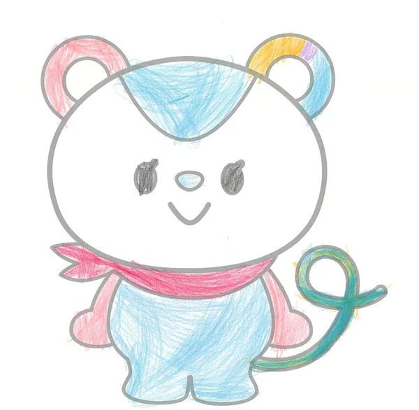 よしおか けいじ（5さい） の作品