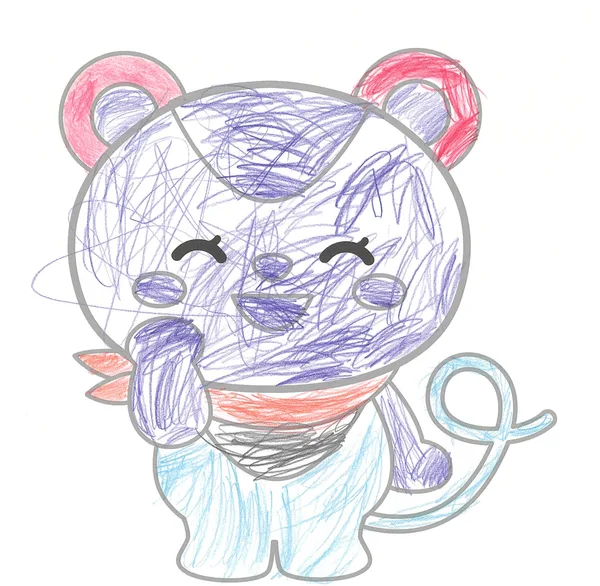 よしおか なお（3さい） の作品